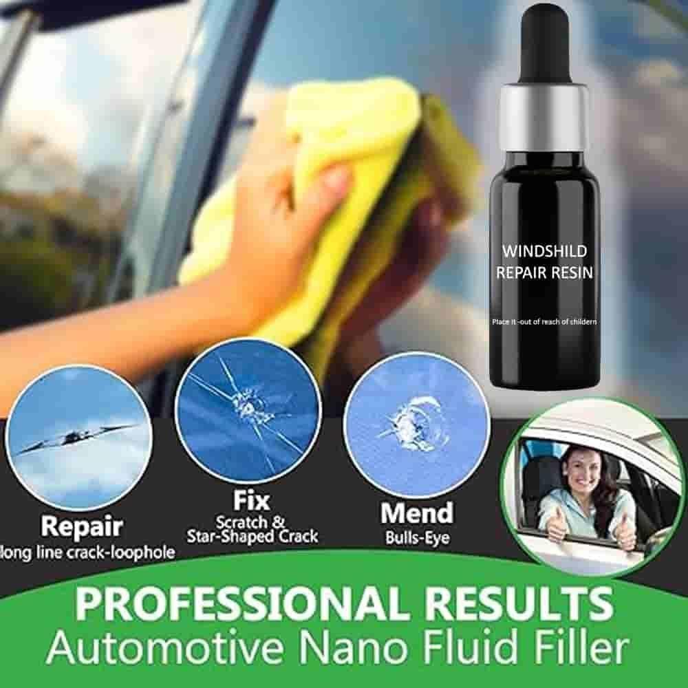 🔧 Glass Repair Kit (Pack of 2) – Fix Cracks & Chips Instantly! 🛠️✨