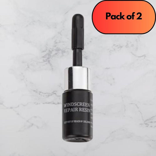 🔧 Glass Repair Kit (Pack of 2) – Fix Cracks & Chips Instantly! 🛠️✨
